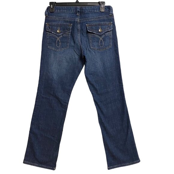 CALVIN KLEIN JEANS LEAN BOOT CUT JEANS SIZE 12 - Picture 3 of 6